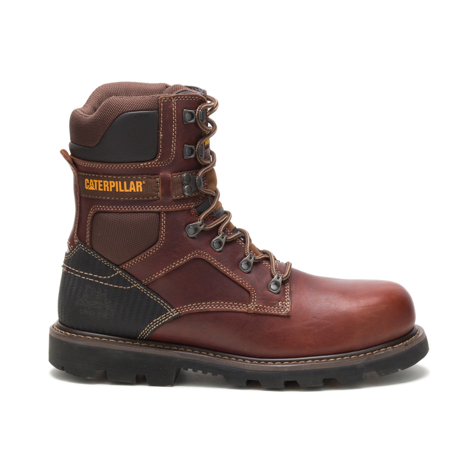 Caterpillar Boots South Africa - Cat Men's Indiana 2.0 Steel Toe Steel Toe Boots Brown CM9352184